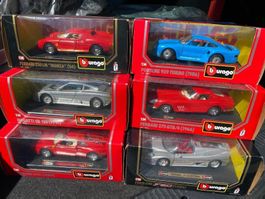 1x Sportwagen Modellauto 1:24 Bburago