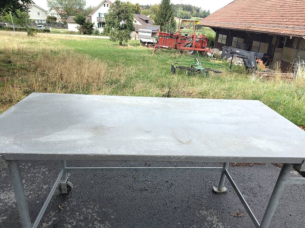 Tische: Massiver Metzgerisch/fleischtisch – Gebraucht aus Hofstetten ZH von Gischis 4