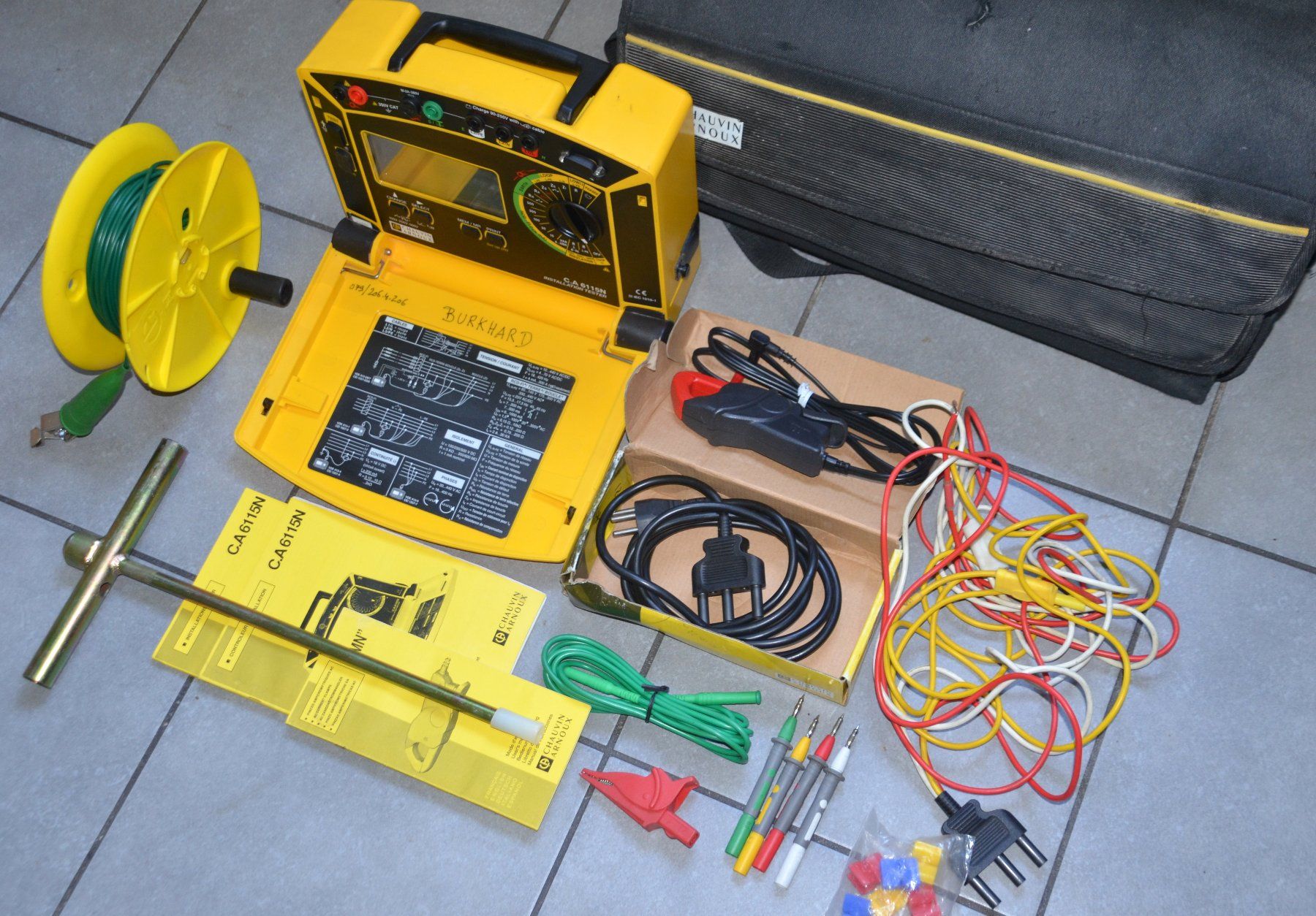 Misurare: Chauvin Arnoux C.A 6115N Instalation Tester – Usato da Collonges venduto da arashee 3