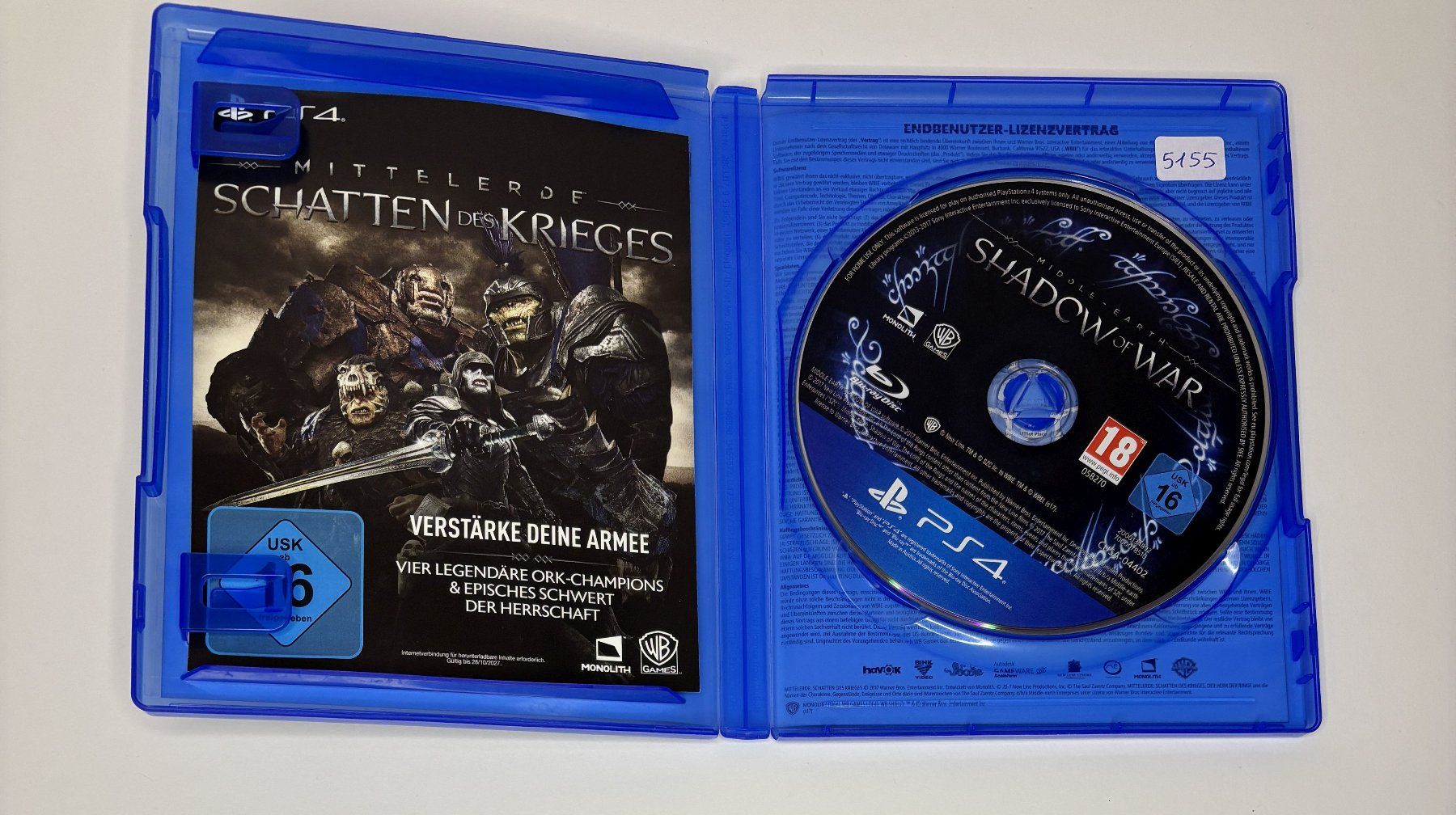 Giochi: PS4 - Mittelerde: Schatten des Krieges – Usato da Allschwil venduto da bul_5pmr 1