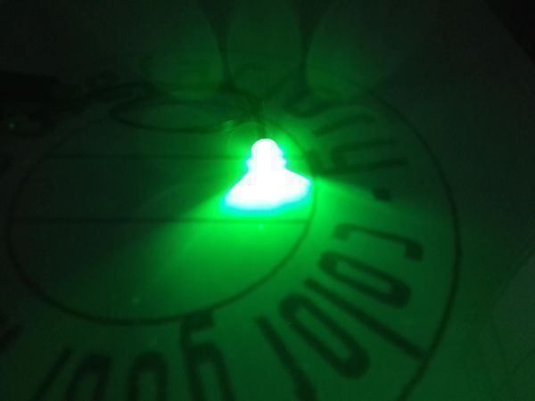 Componenti elettronici: Flachkopf-LED 5mm, grün, verkabelt 12V – Nuovo (secondo la descrizione) da Luzern venduto da Salefactory