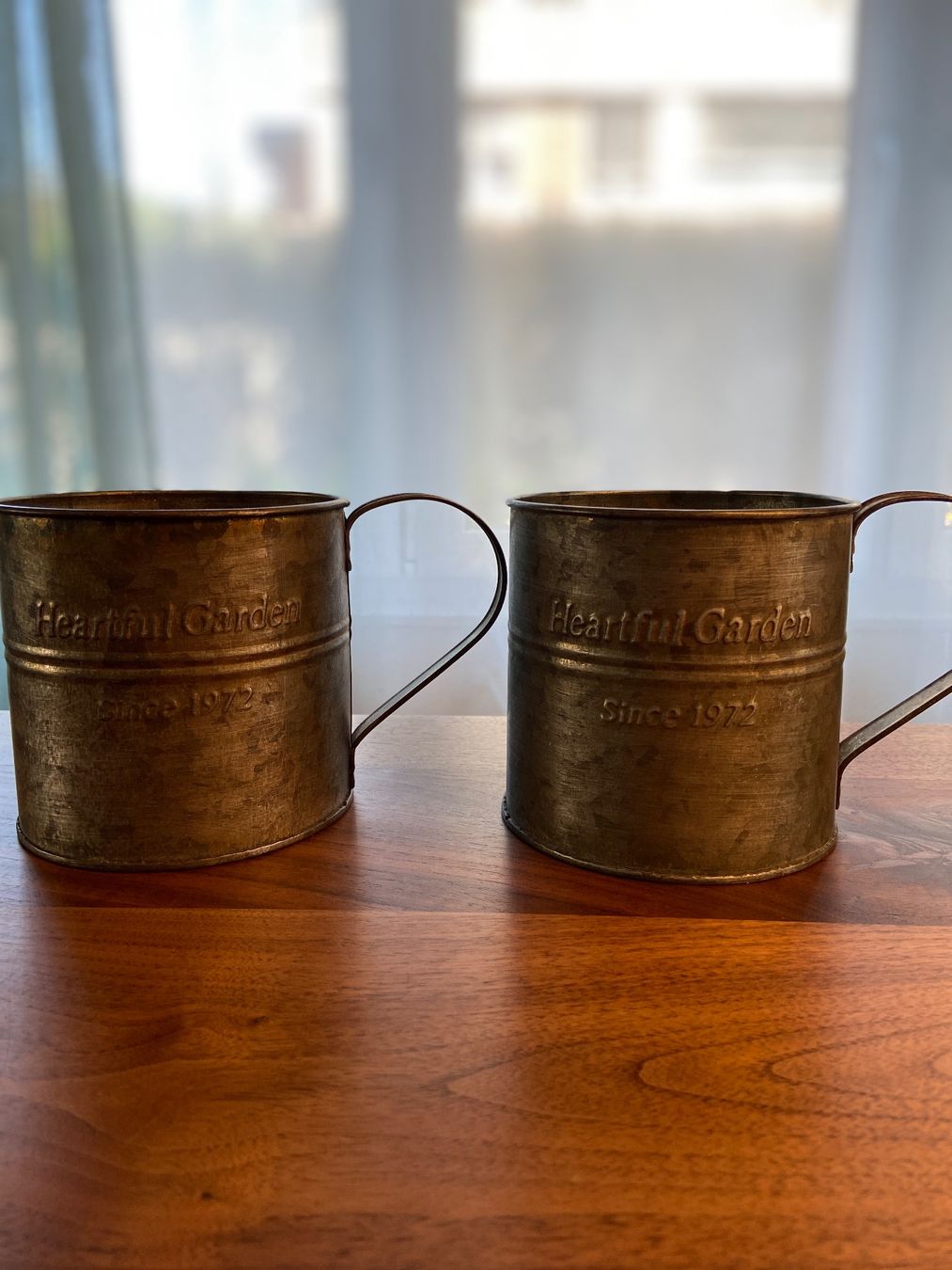 Tazze: Retro Griff Tasse 2 Pcs. Drink Schmiedeeisen Blume Eimer ec. – Nuovo e nell'imballaggio originale da Seon venduto da Aaargauer01 3