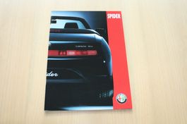 Alfa Romeo Spider CH Prospekt 4/1995 Italienisch