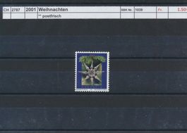 2001 "Weihnachten", ** postfrisch