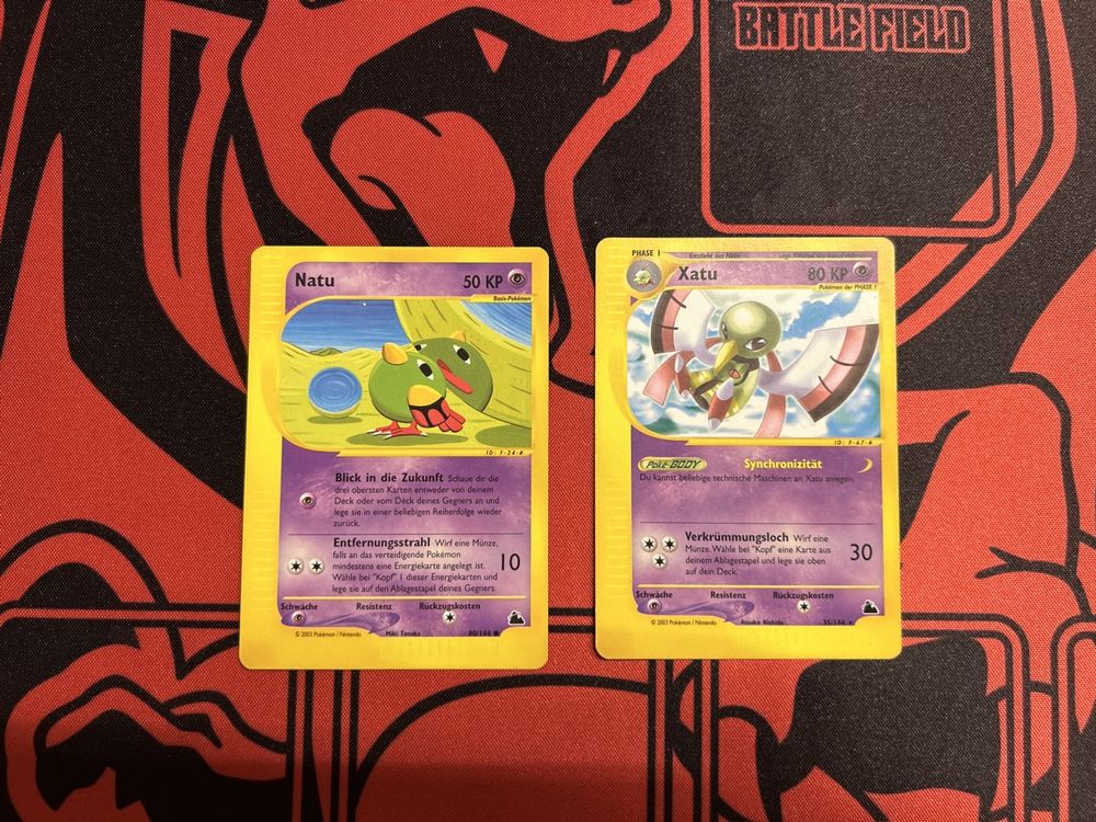Natu und Xatu Pokemon Skyridge (Gebraucht) in Arbon für CHF 2.2 – mit ...