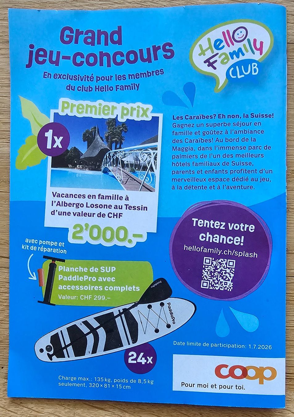 Coop Raccolte di bollini & punti: 22 timbres Coop - "Splash" – Nuovo (secondo la descrizione) da Court venduto da Jovi2 6