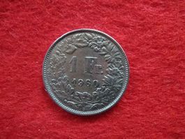 1 Franken, Silber, 1960