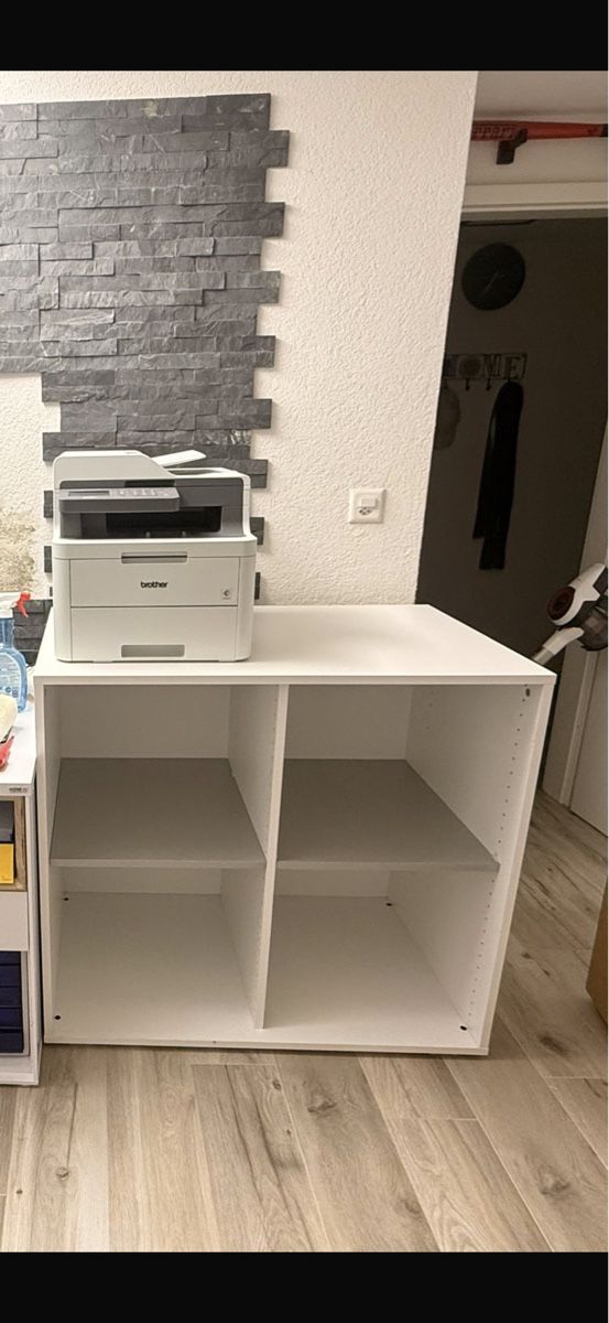Scaffali: Echo Büroregal mit 4 Fächern weiss gebraucht – Usato da Niedergösgen venduto da Macale97