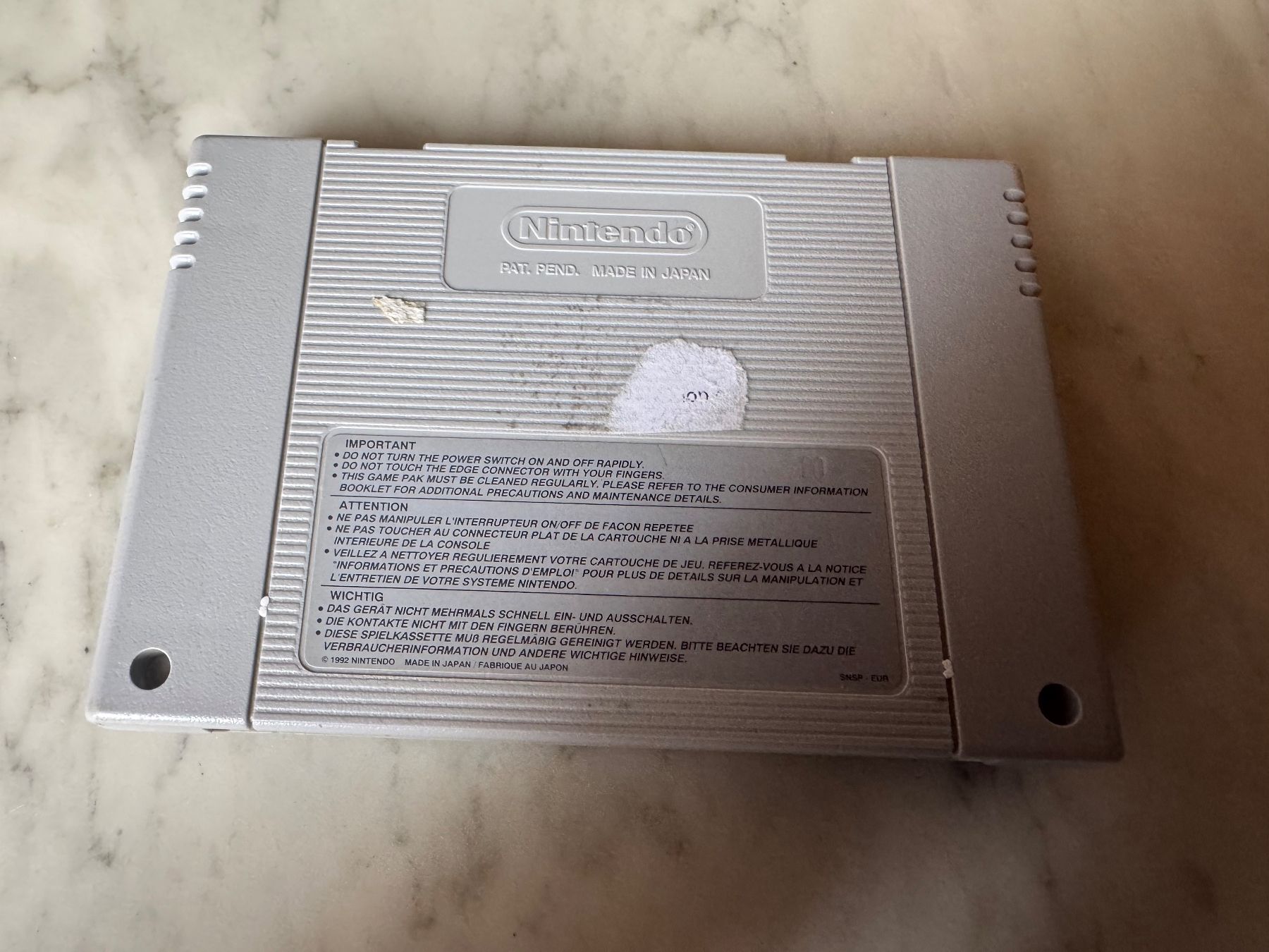 Nintendo Jeux: SUPER DROPZONE SPIEL FÜR SUPERNINTENDO – D'occasion à hägendorf par twilightprincess 1