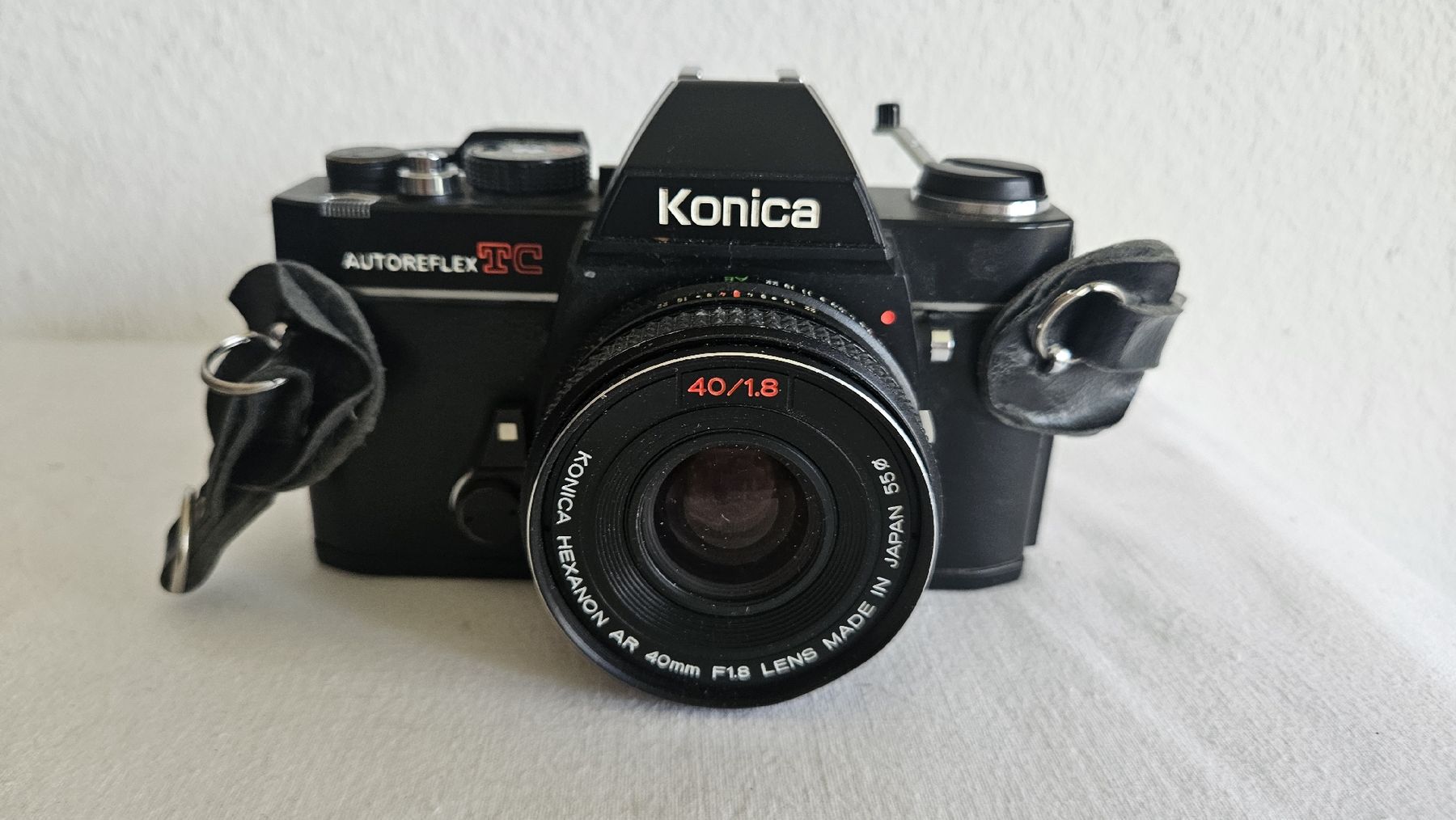 Konica Fotocamera: Vintage Konica Autoreflex TC mit Zubehör – Usato da Ettingen venduto da samiba 1