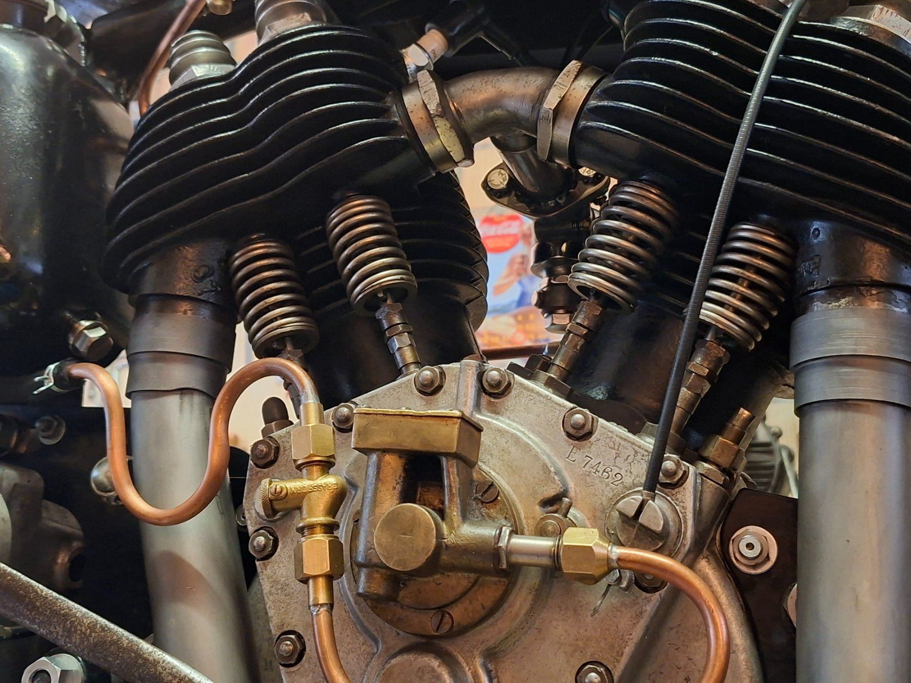 Royal Enfield Strada: Royal Enfield Model G180 1000cc V Twin – Usato da Haslen GL venduto da elrockero 8