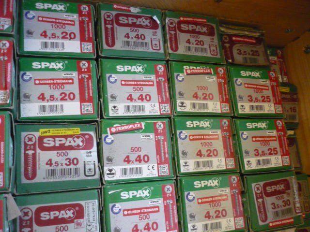 Spax Tutti gli attrezzi: Palett Schrauben SPAX Pan Head Spanplattenschrauben – Nuovo (secondo la descrizione) da Belp venduto da Polexli 1