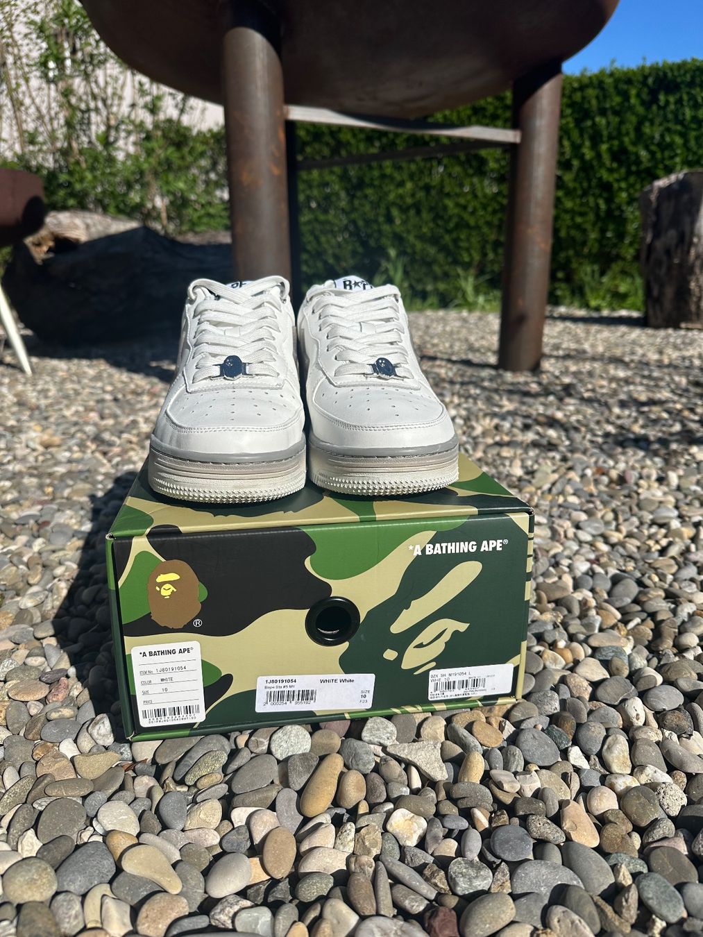 Bape Herrenschuhe: A Bathing Ape Bape Sta #5 White Gradient Stock – Neu (gemäss Beschreibung) aus Reinach BL von Tscherrer 1