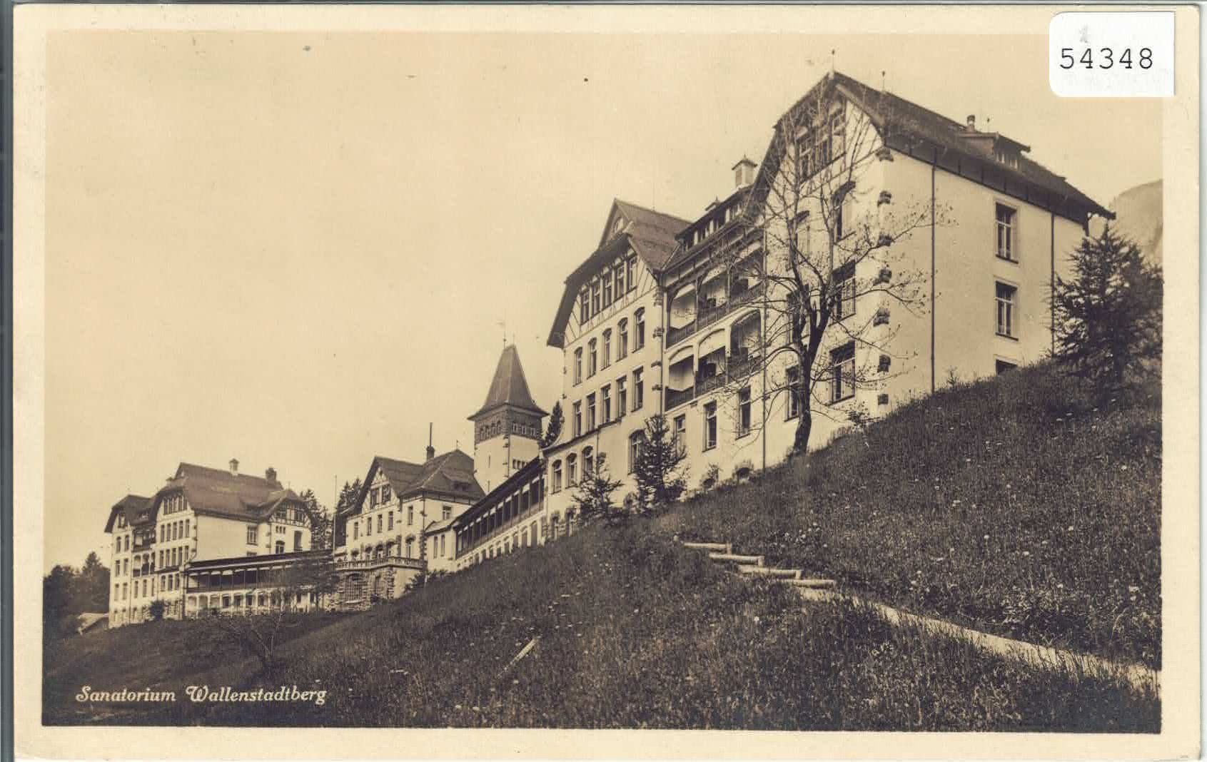 Cartoline postali: Sanatorium Wallenstadtberg – Usato da Ettingen venduto da Kartenplanet
