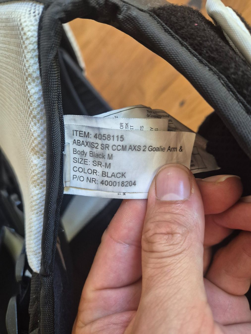 Ccm Protezioni & Imbottiture: Goalie Brustpanzer CCM Axis 2 – Usato da Bowil venduto da Pascal.riffersegg31 2