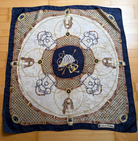 Blu di Balestra Seide Foulard