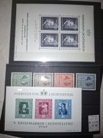 Liechtenstein Sonderblocks Kat. 380.-