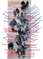 diverse Suzuki GSF 600 Schrauben/Teile
