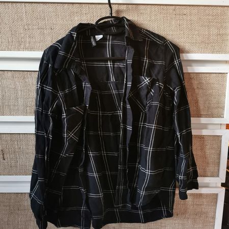 Karo Hemd - Holzfäller - Karierte Bluse - Flanetl Style H&M
