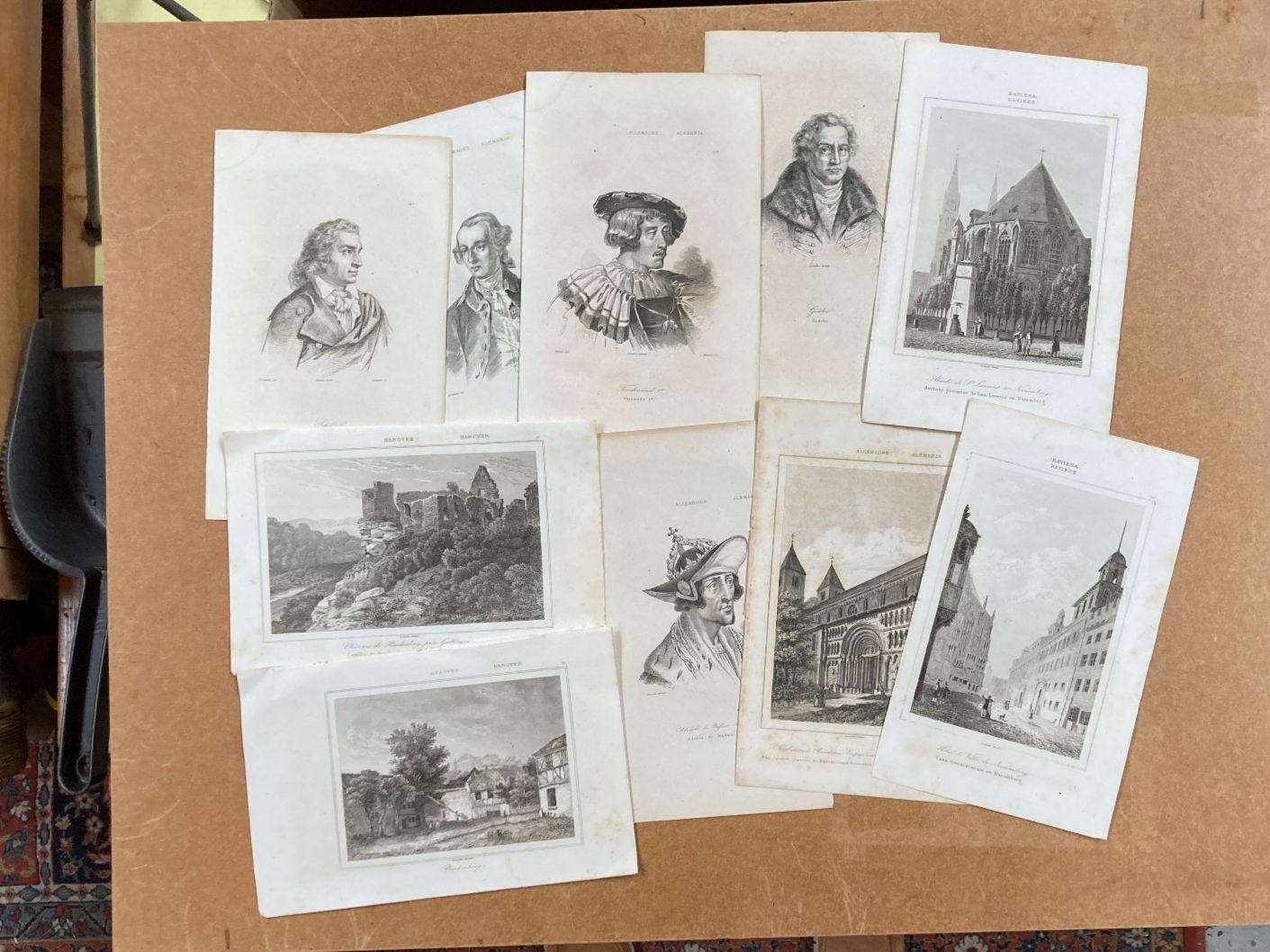 Incisioni: antike Stiche - Panorama  1841 – Usato da zürich venduto da papalapa
