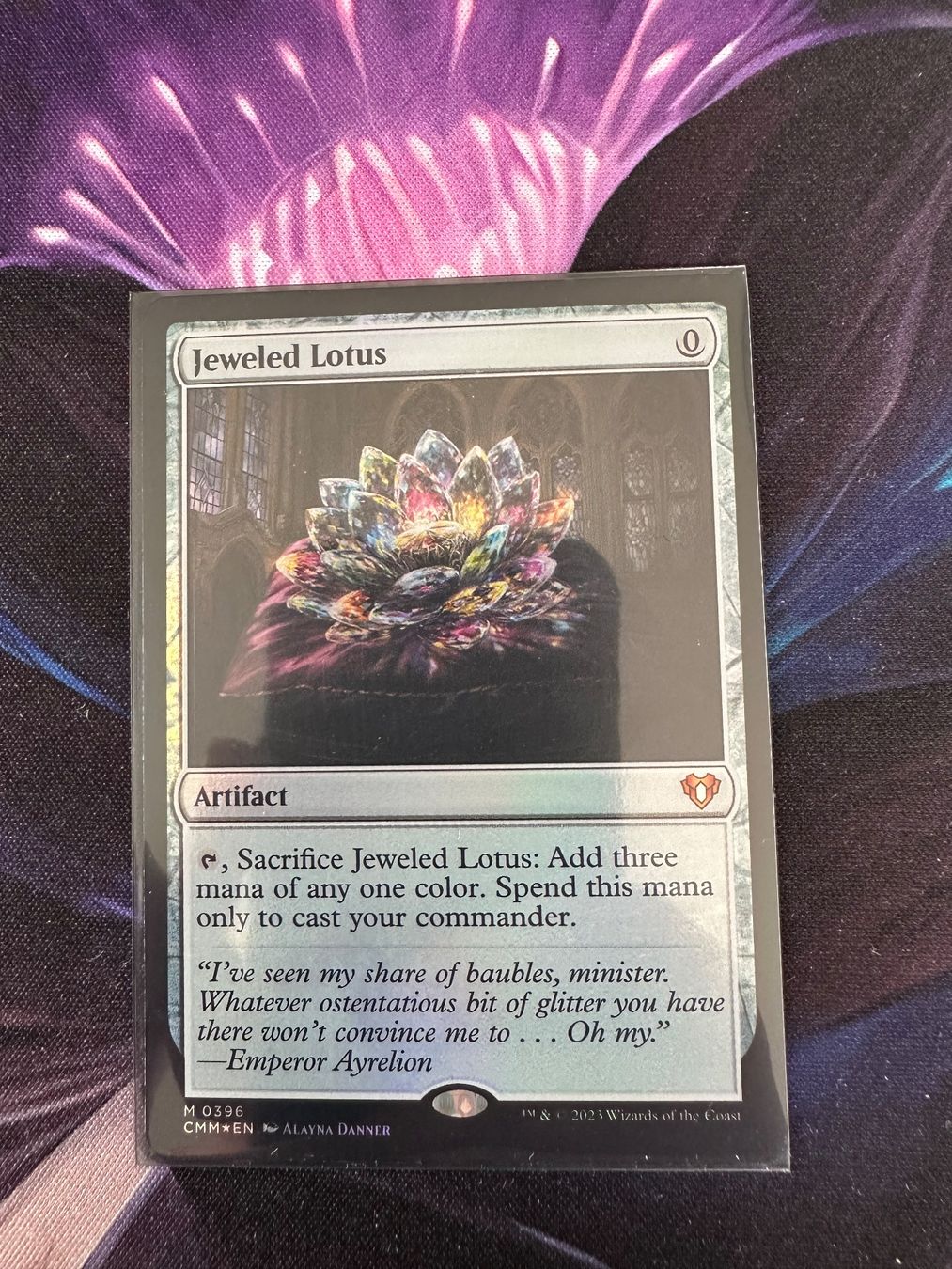 Magic The Gathering Carte collezionabili: MTG ComMaster Jeweled Lotus Foil – Usato da Treiten venduto da ret_kc6q