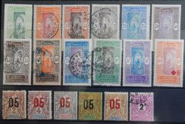 Dahomey Franz. Kolonie ex. Kat. 33-58 */(*)/gest. 1912/25