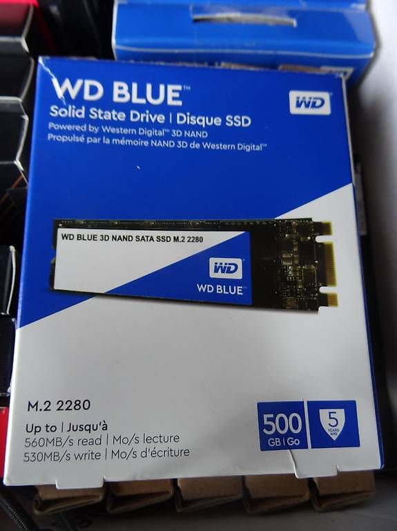Western Digital Harddisks: WD BLUE 500GB – Neu und originalverpackt aus Buttisholz von rappirosen
