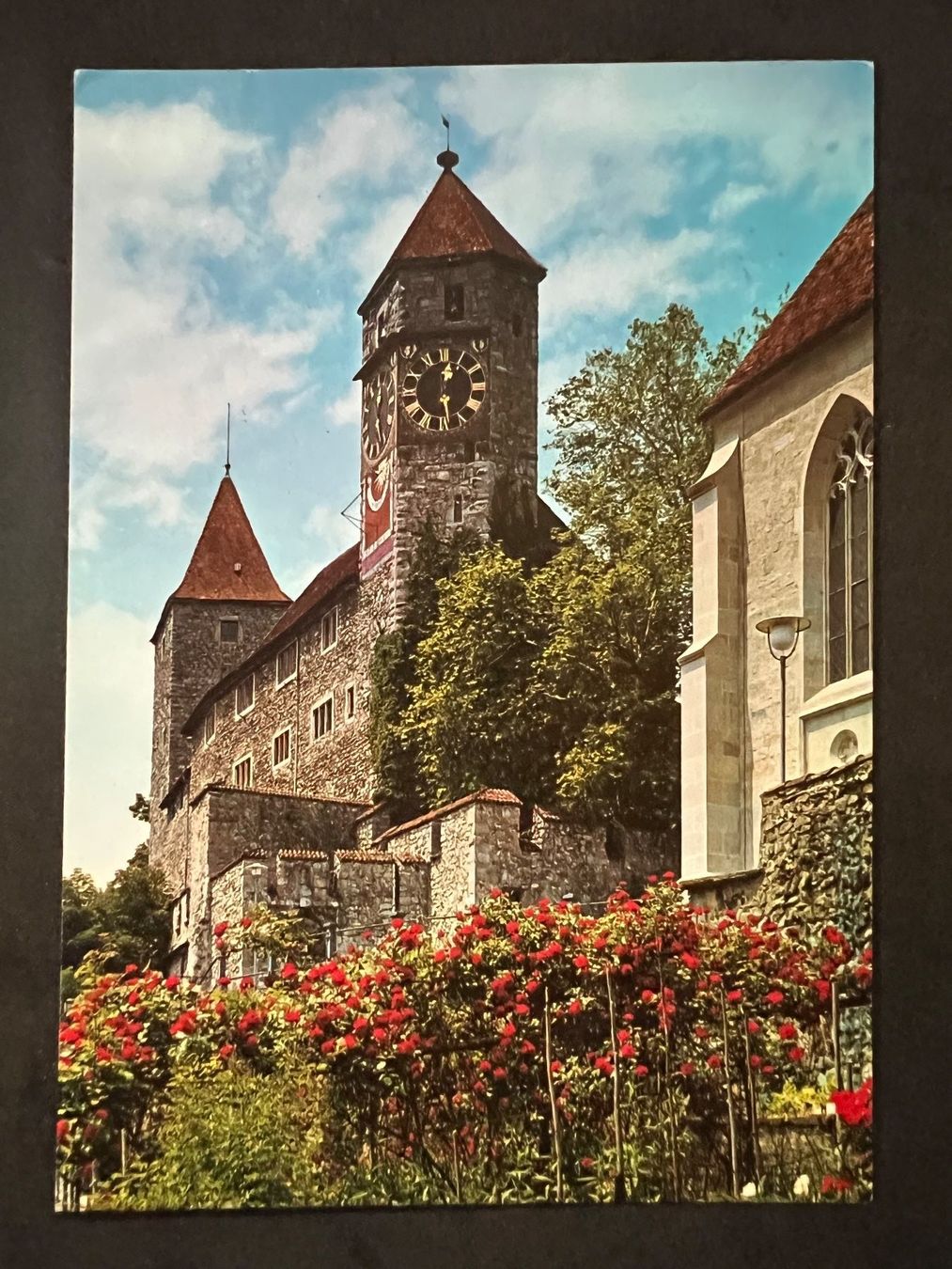 Ansichtskarten: Schloss Rapperswil (SG) – Gebraucht aus Widnau von Brusi9