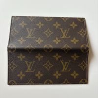 Rares Louis Vuitton Monogram Checkbook Cover, topp Zustand