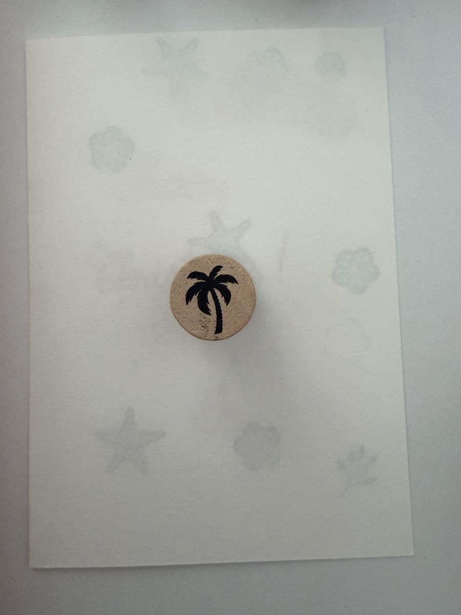 Timbri: Rubber stamp: palm tree – Nuovo (secondo la descrizione) da Thun venduto da dar_fz6y