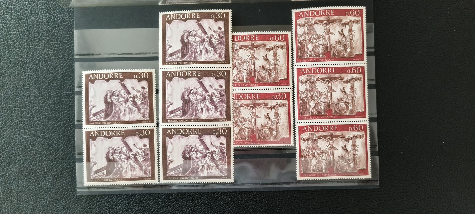 Tutti i francobolli: Briefmarken Andorra Serien ab 1967 postfrisch – Nuovo (secondo la descrizione) da Zürich venduto da pao_zn5f 6