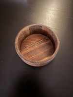Rustikale Holzschale Dekoschale Ø 15cm 🪵 Herbstdeko 🍂