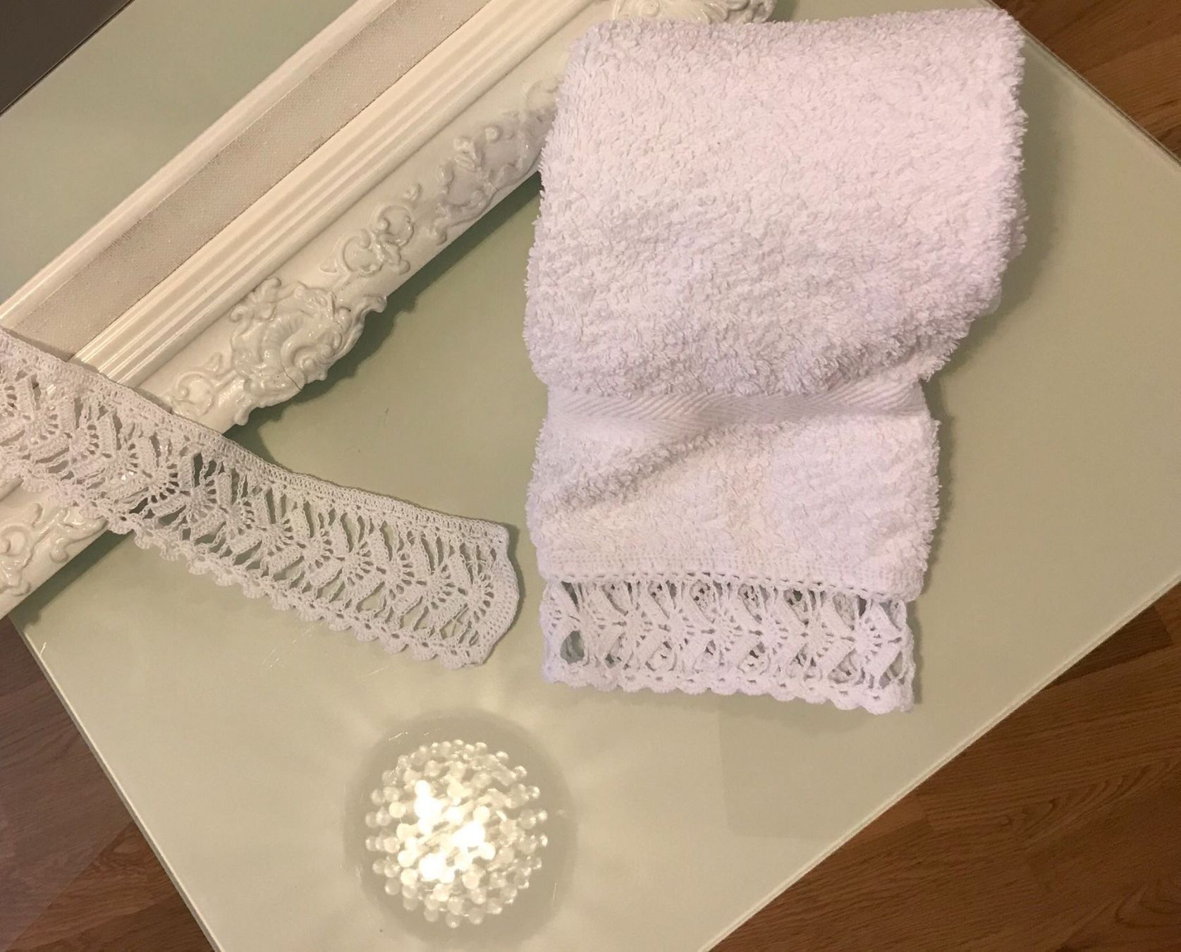 Teli da bagno: Frotteetuch 50 x 100 cm – Nuovo e nell'imballaggio originale da Ennetmoos venduto da Tabakfrei