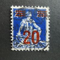 1921 Nr. 151.1 A.14b mit Vollstempel