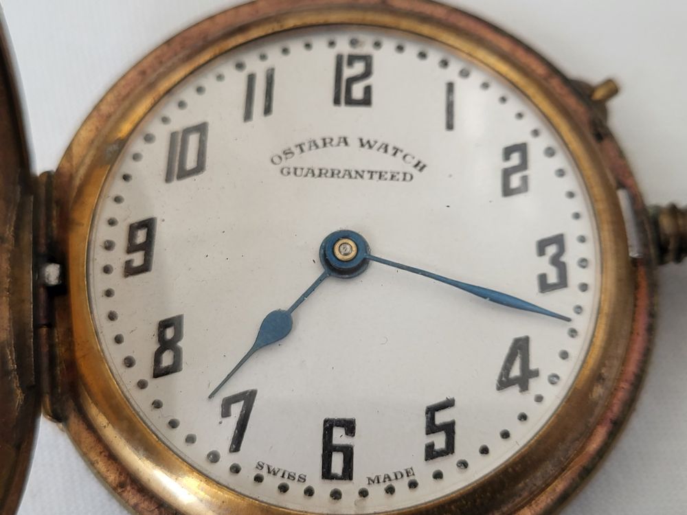 Jugendstil Savonette Taschenuhr In 14karu00e4tigem Gold Um 1900 Bestellen