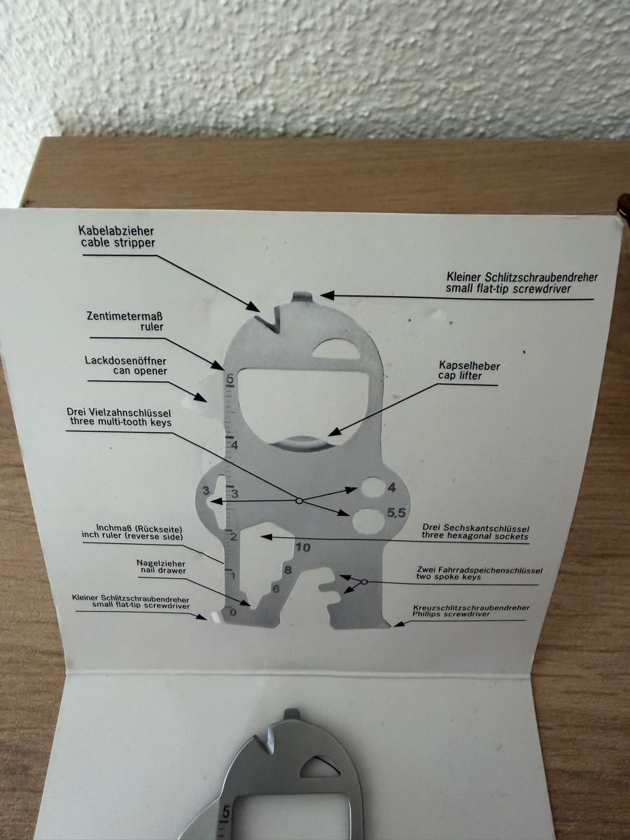 Tous les outils: Nobilia Tool multifunction tool neu – Neuf avec emballage d'origine à Bülach par sportslab02 5