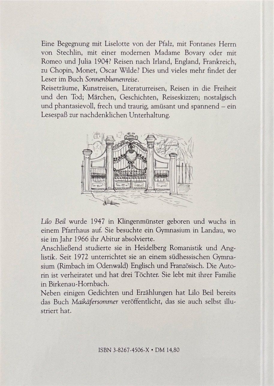 Bücher: Beil Lilo, Sonnenblumenreise – Neu (gemäss Beschreibung) aus Sarnen von Livres 1