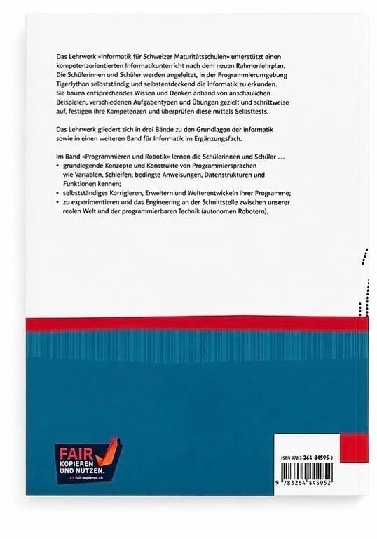 Libri: Informatik Programmieren und Robotik – Nuovo e nell'imballaggio originale da Zürich venduto da Alinus1 2