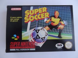 Super Soccer SNES Super Nintendo ITA NEU