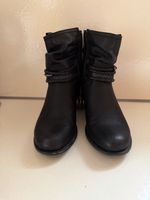 Schwarze Stiefeletten PESARO  Grösse 36 guter Zustand