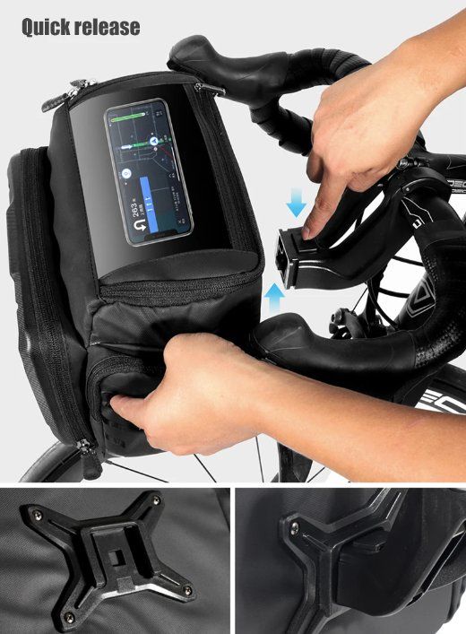 Borse: Fahrrad Tasche Lenkertasche – Nuovo e nell'imballaggio originale da Geneve venduto da Titi2008 7