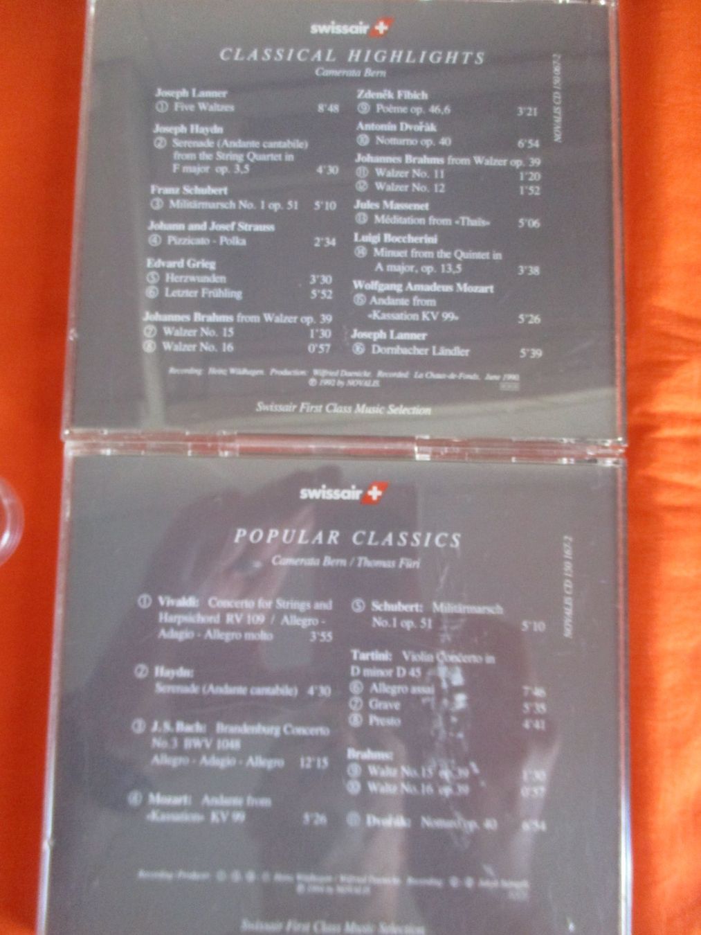 CDs: 2 x Swissair CD Classic – Gebraucht aus Birsfelden von alles-muss-raus 1
