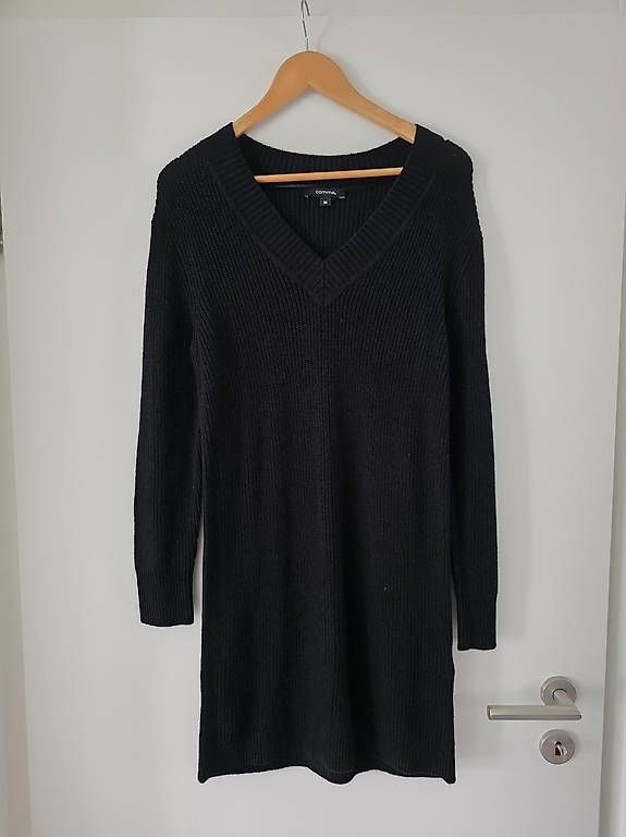 Comma Kleider: Strickkleid von comma, Gr. 36  Schwarz – Gebraucht aus Frümsen von mar_7jzg