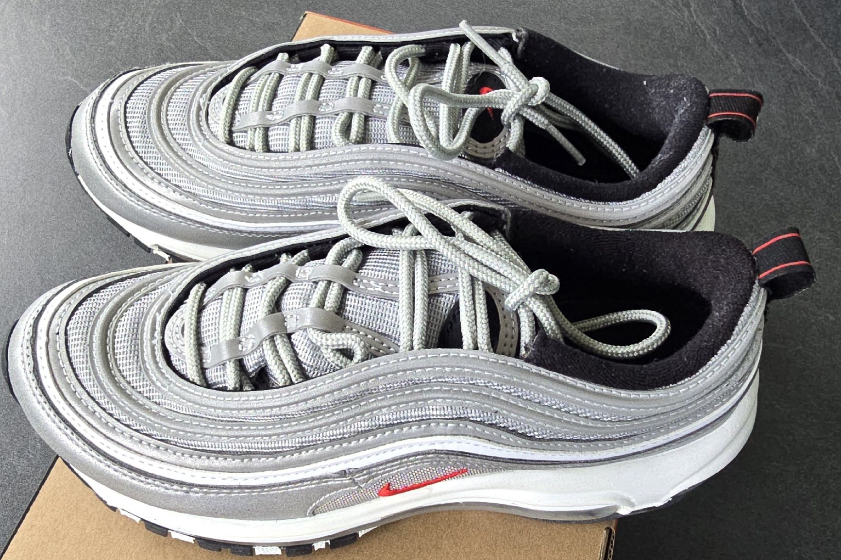 Nike Scarpe da donna: Nike Air Max 97 Silber Größe 38 neu – Nuovo e nell'imballaggio originale da Weil am Rhein venduto da stenzer 1