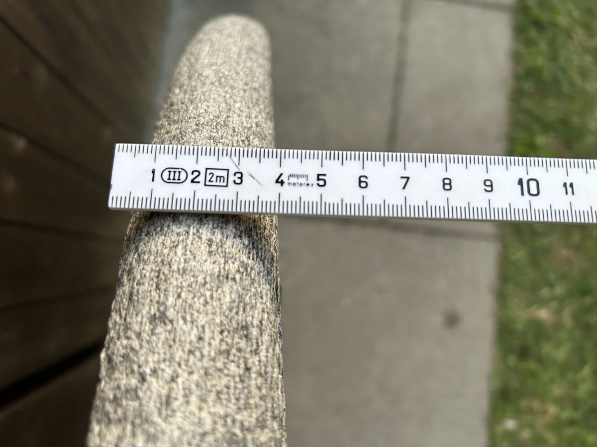 Servierplatten: Runder Steintischplatte Granit 90cm Durchmesser – Gebraucht aus Lanzenhäusern von vic63 4