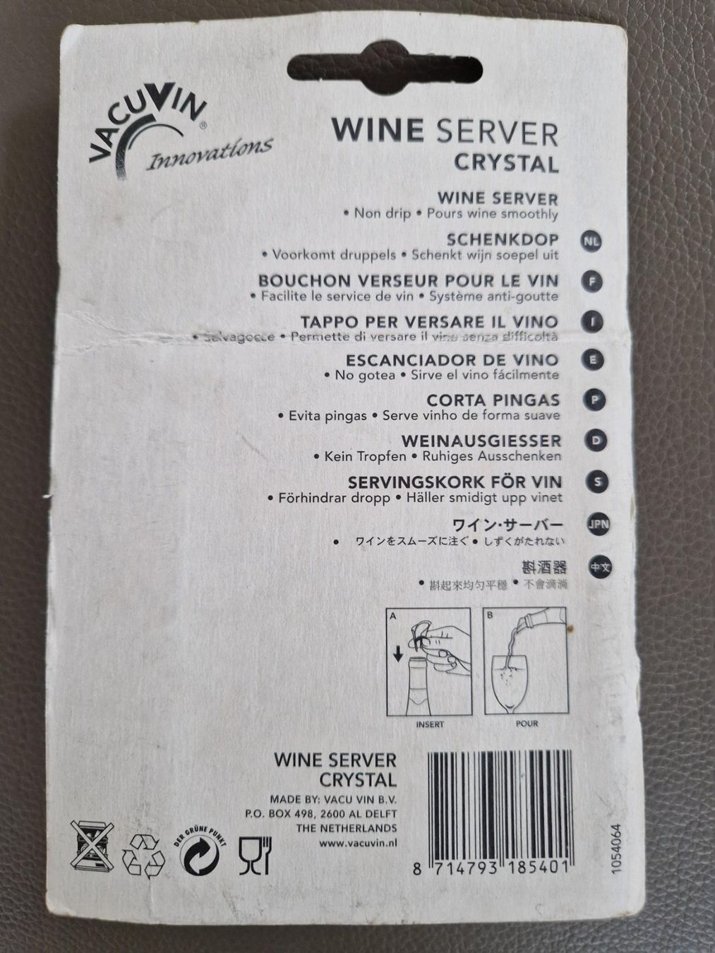Verres: Wine Server Crystal – Neuf (Voir description) à Zürich par yro_qvz7 1