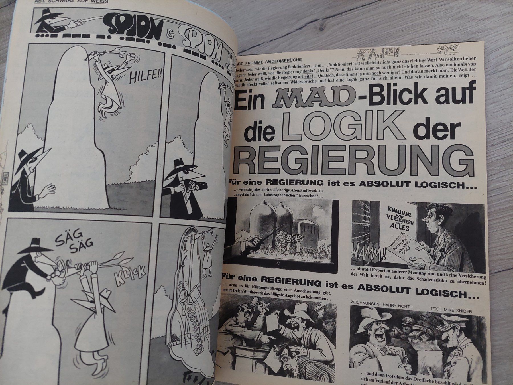 Comics: 7 alte MAD Comics – Gebraucht aus Obfelden von Foto_Bild_Kunst_Buch 7