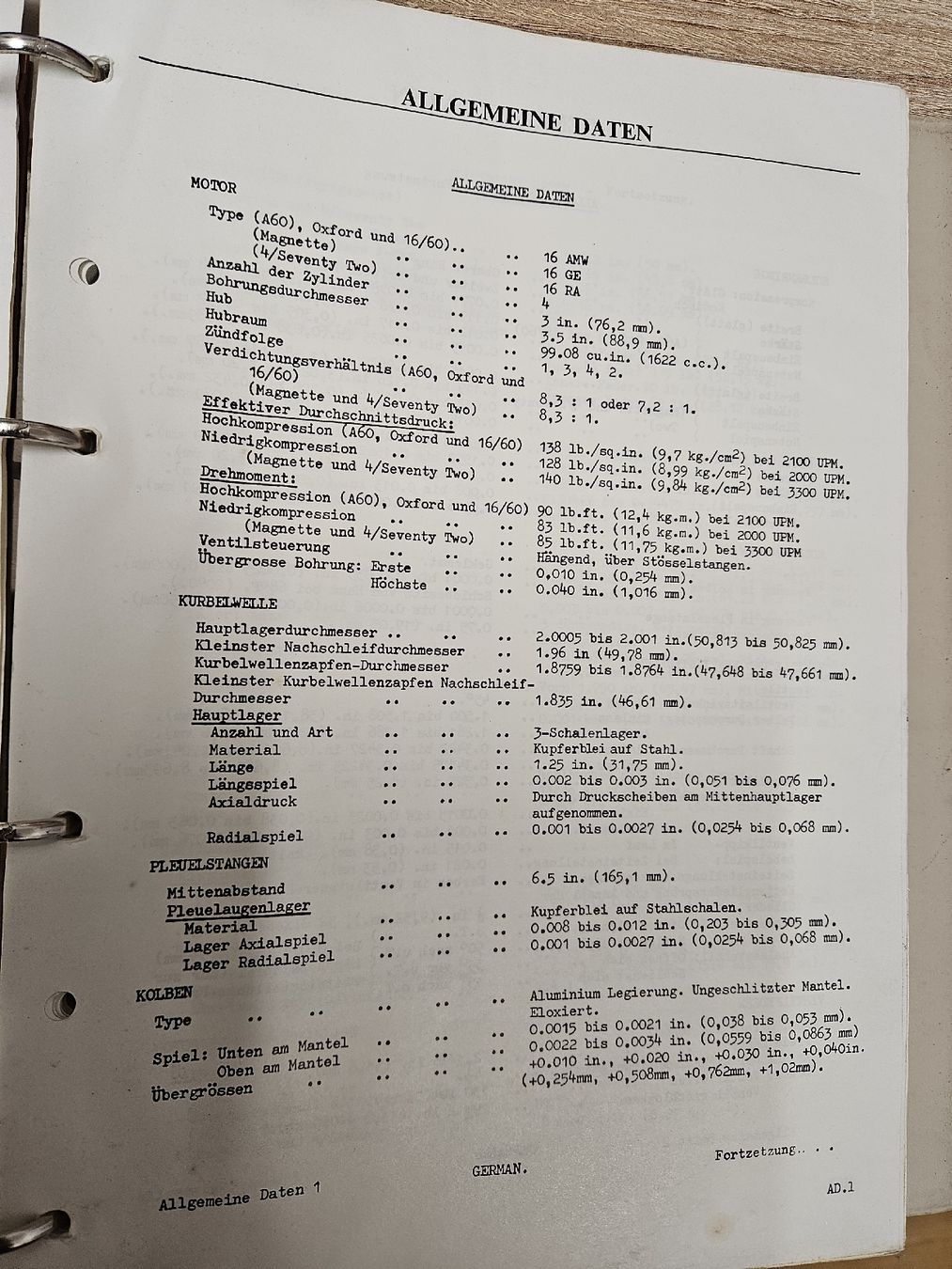 Raccoglitori: Werkstatthandbuch Oxford A55, A60 – Usato da Weggis venduto da ant_9k9h 2
