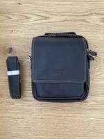 Contacts Tasche braun Leder Umhängetasche neuwertig