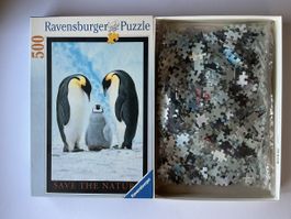 Ravensburger Puzzle 500 Teile – Save the Nature / Pinguine